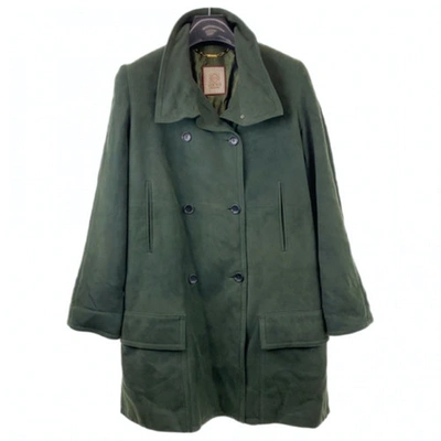 Pre-owned Loewe Green Coat