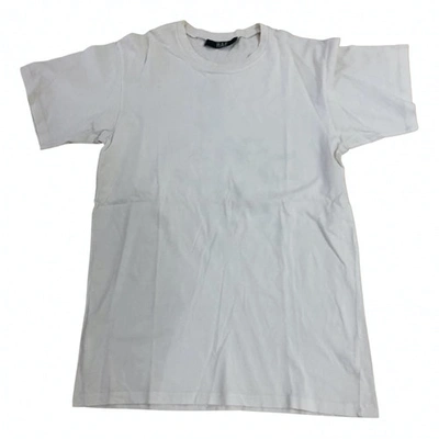 Pre-owned Raf Simons T-shirt In White