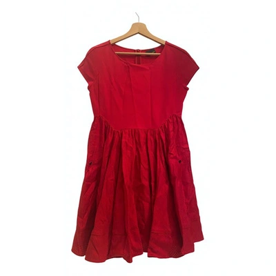 Pre-owned Fendi Dress In Red