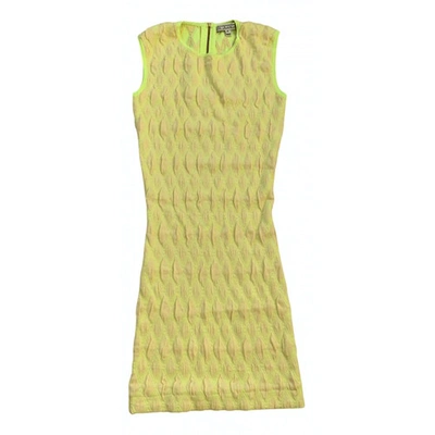 Pre-owned Dagmar Mid-length Dress In Yellow