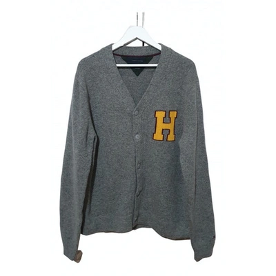Pre-owned Tommy Hilfiger Wool Knitwear & Sweatshirt In Grey
