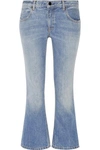 ALEXANDER WANG Cropped mid-rise bootcut jeans