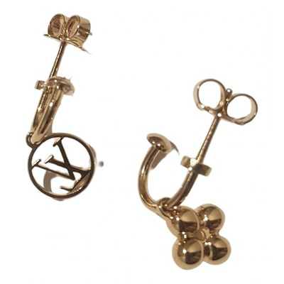 Pre-owned Louis Vuitton Gold Metal Earrings