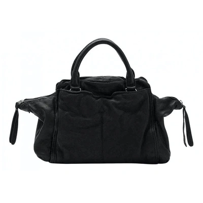 Pre-owned Liebeskind Leather Handbag In Black