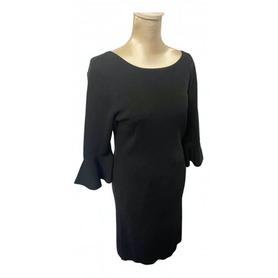 Pre-owned Gerard Darel Mini Dress In Black