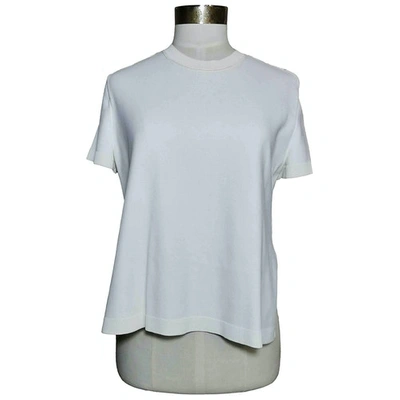 Pre-owned Valentino Top In White