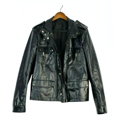 Pre-owned John Richmond Jacket In Black