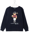 RALPH LAUREN POLO BEAR PRINT SWEATSHIRT