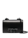 Alexander Mcqueen Jewelled Satchel In Black