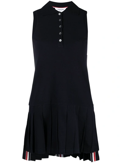 Thom Browne Dress In Navy