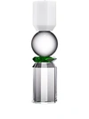 Reflections Copenhagen Memphis Crystal Tealight Holder (26cm) In White