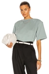 Remain Birger Christensen Round Neck Short-sleeved T-shirt In Lead
