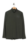 Under Armour Tech Half Zip Sweatshirt In 311 Baroque Green