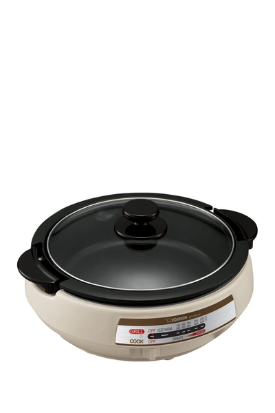 Zojirushi Gourmet D' Expert Electric Skillet In Light Gray