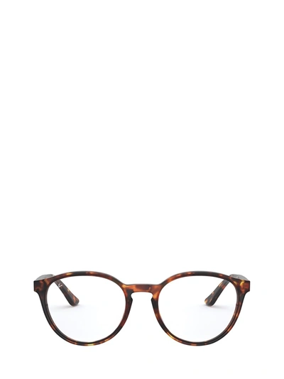 Ray Ban Rx5380 Havana Opal Brown Unisex Eyeglasses