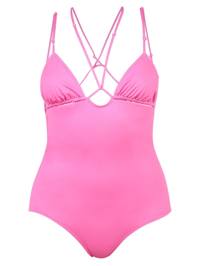 Jacquemus Le Maillot Pila Swimsuit In Pink