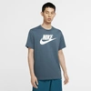 Nike Sportswear Men's T-shirt (ash Green) In Ash Green,white