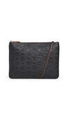 MCM LEATHER POUCH,MCMMM31275