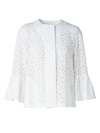 AKRIS PUNTO WOMEN'S ORGANZA DOT BELL-SLEEVE JACKET,400013016810