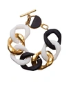 CAROLINA HERRERA CHUNKY CURB CHAIN BRACELET