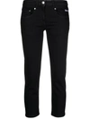 MSGM CROPPED SKINNY JEANS