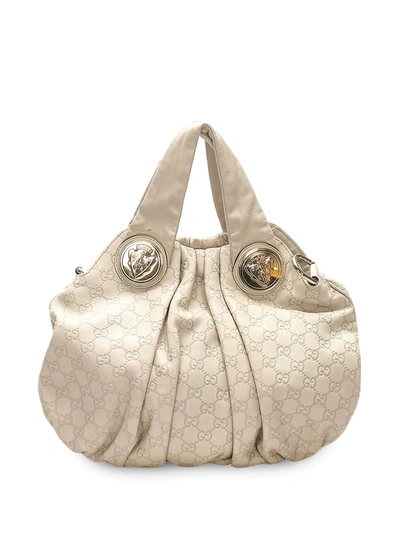 Pre-owned Gucci Hysteria Handbag In White