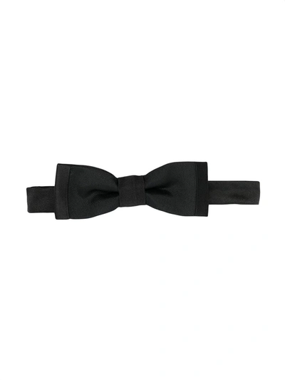 Dsquared2 Babies' Silk Bow Tie In Black