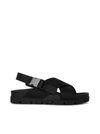 PRADA SANDALS WITH ANKLE STRAP