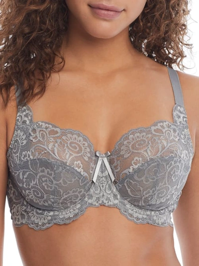 Panache Andorra Side Support Bra In Frost Grey