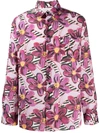 MARNI PAINTED FLOWERS SHIRT