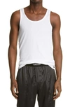 Tom Ford Man White Tank Tops In White