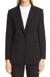 MAX MARA ACCORTA WOOL GABARDINE BLAZER,104102116000060