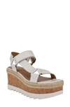 MARC FISHER LTD GYLIAN PLATFORM WEDGE SANDAL,MLGYLIAN2