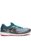Saucony Triumph Iso 3 "grey/blue/red" Sneakers In Grey