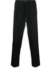 MONCLER TAPERED DRAWSTRING TROUSERS