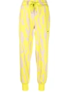 ADIDAS BY STELLA MCCARTNEY ABSTRACT-PRINT TRACK PANTS