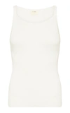 St Agni Min Knit Tank Top In White