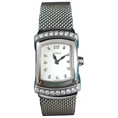 Pre-owned Damiani Watch In Silver