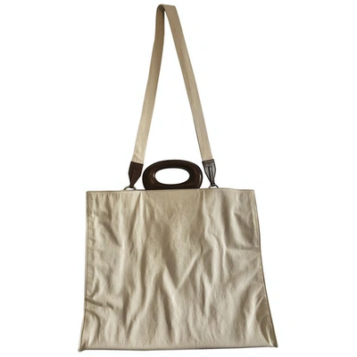 Pre-owned Lemaire Tote In Beige