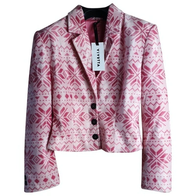 Pre-owned Vivetta Pink Polyester Jacket