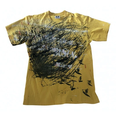 Pre-owned Simeon Farrar Yellow Cotton T-shirt