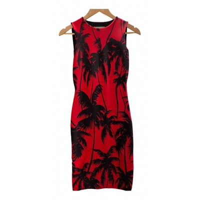Pre-owned Fausto Puglisi Mid-length Dress In Red