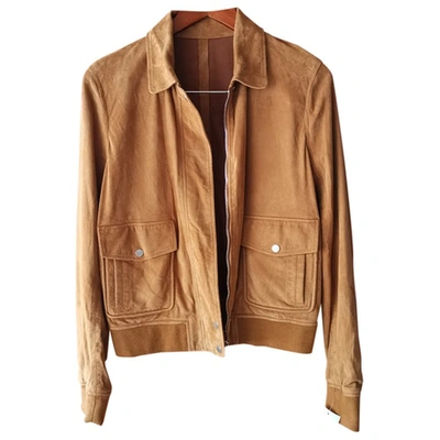 Pre-owned Joseph Jacket In Camel