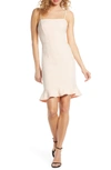 French Connection Whisper Sweetheart Dress In Stn Slipr