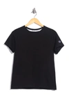 Champion Letterman Block T-shirt In Black