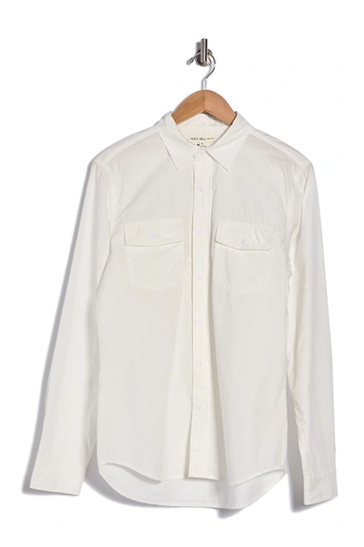 Alex Mill Button-up Field Shirt In White