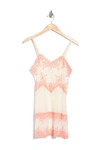 Wacoal Embrace Lace Chemise Nightgown 814191 In Dew/coral
