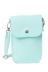 Madden Girl Crossbody & Mask Set In Seafoam