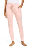 Bp. Jogger Pants In Pink Smoke Fuzzy Dots