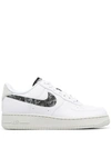 Nike White & Grey Air Force 1 '07 Se Sneakers In White